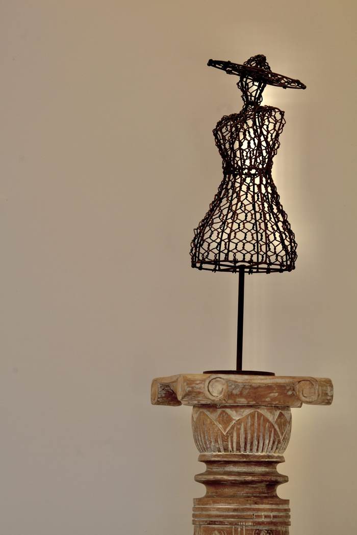Buste de couturière lumineux