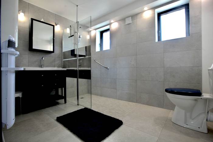 Salle d'eau à l'italienne